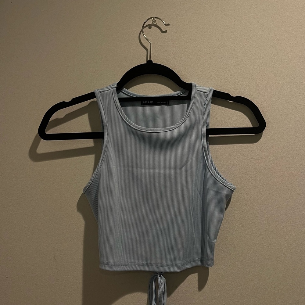 Cut Out Back Tank Top